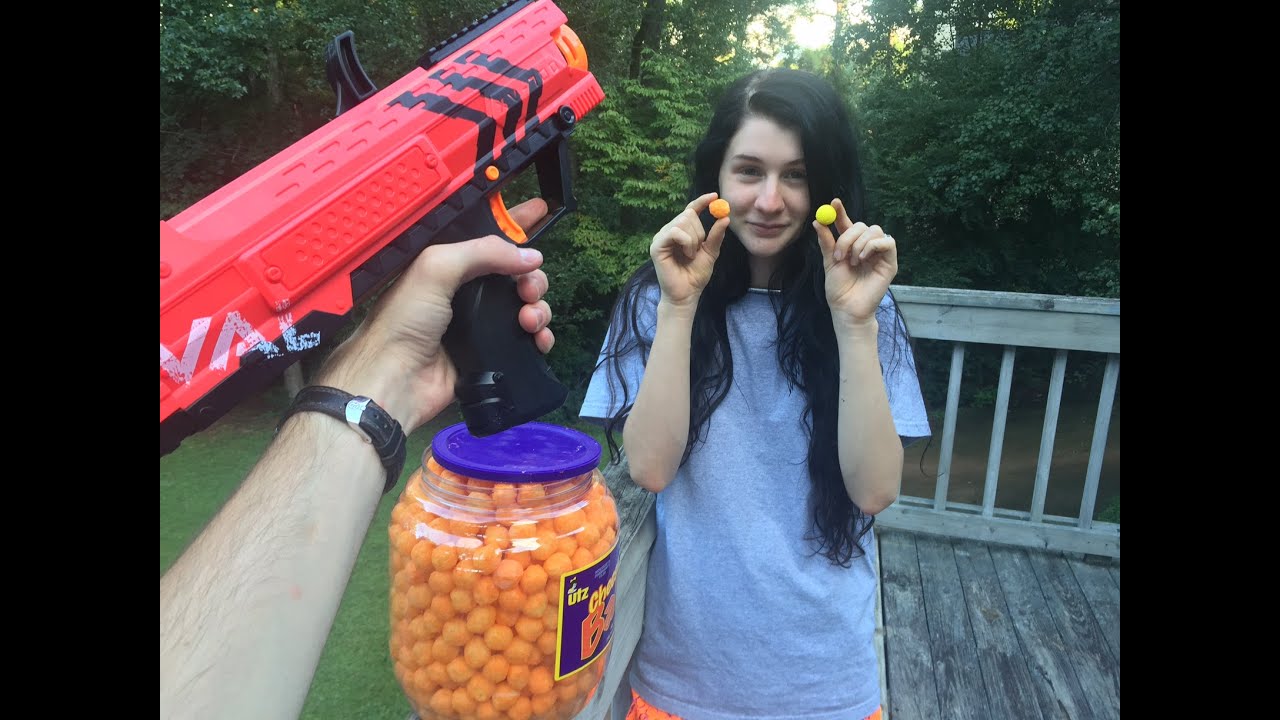 A Really Cheesy Nerf Mod (The Rival Apollo Can Fire Cheese Balls)
