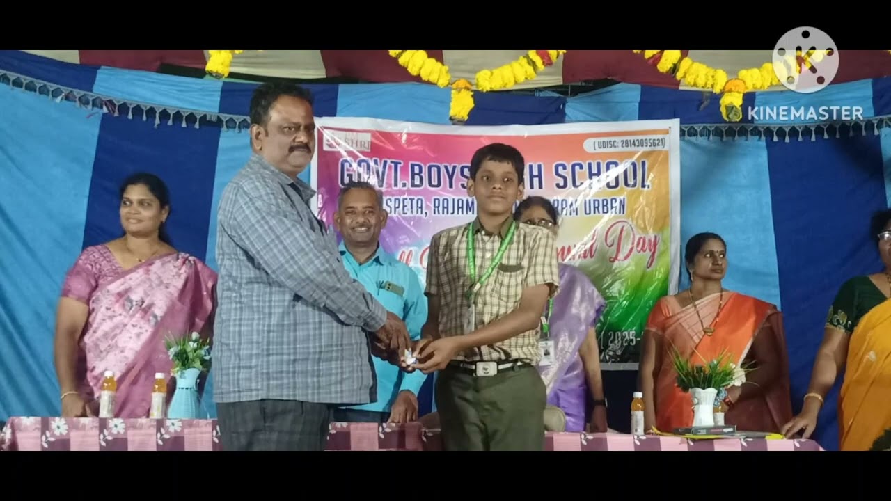 Government High school Innespeta Rajamahendravaram Annual day celebration 10th Farewell party2025_26