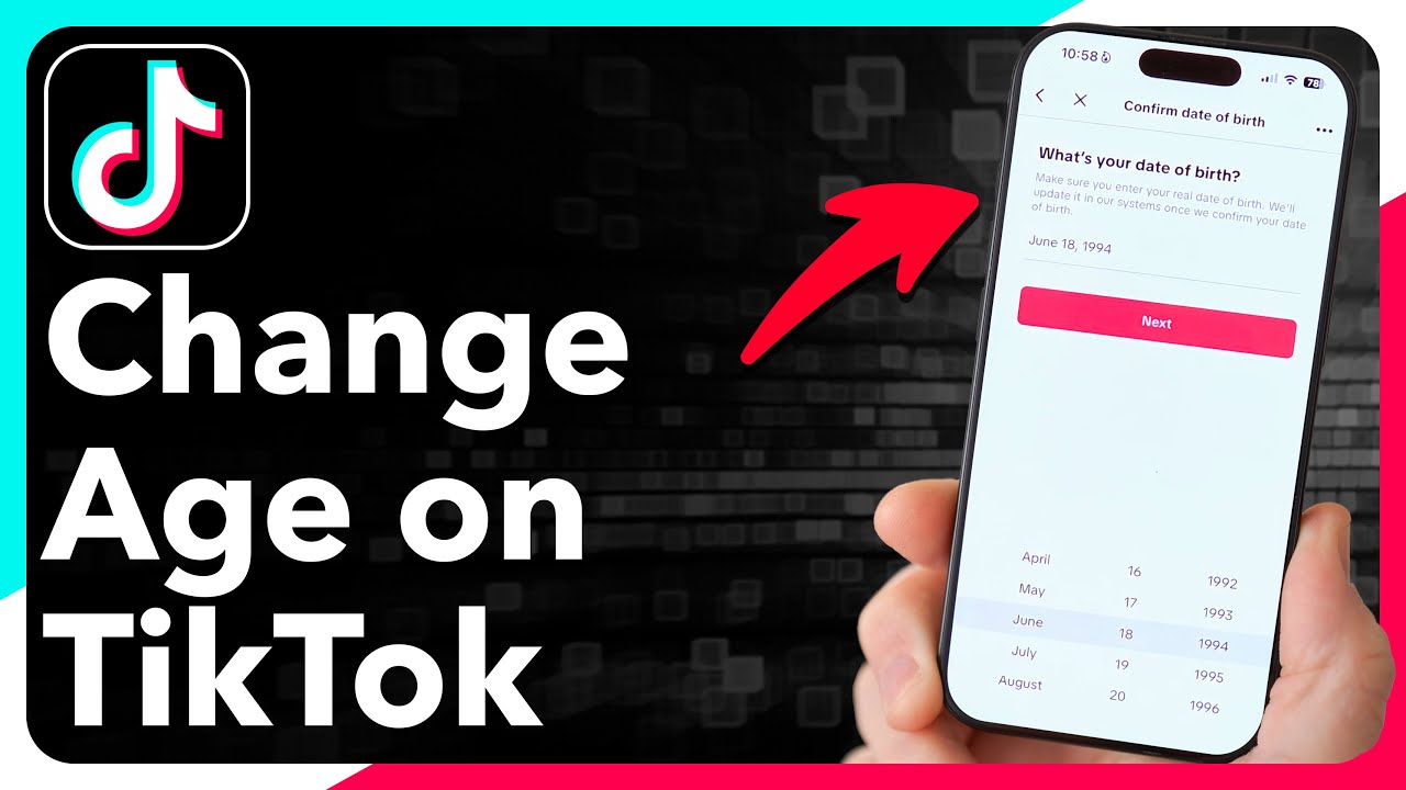 How To Change Age On TikTok