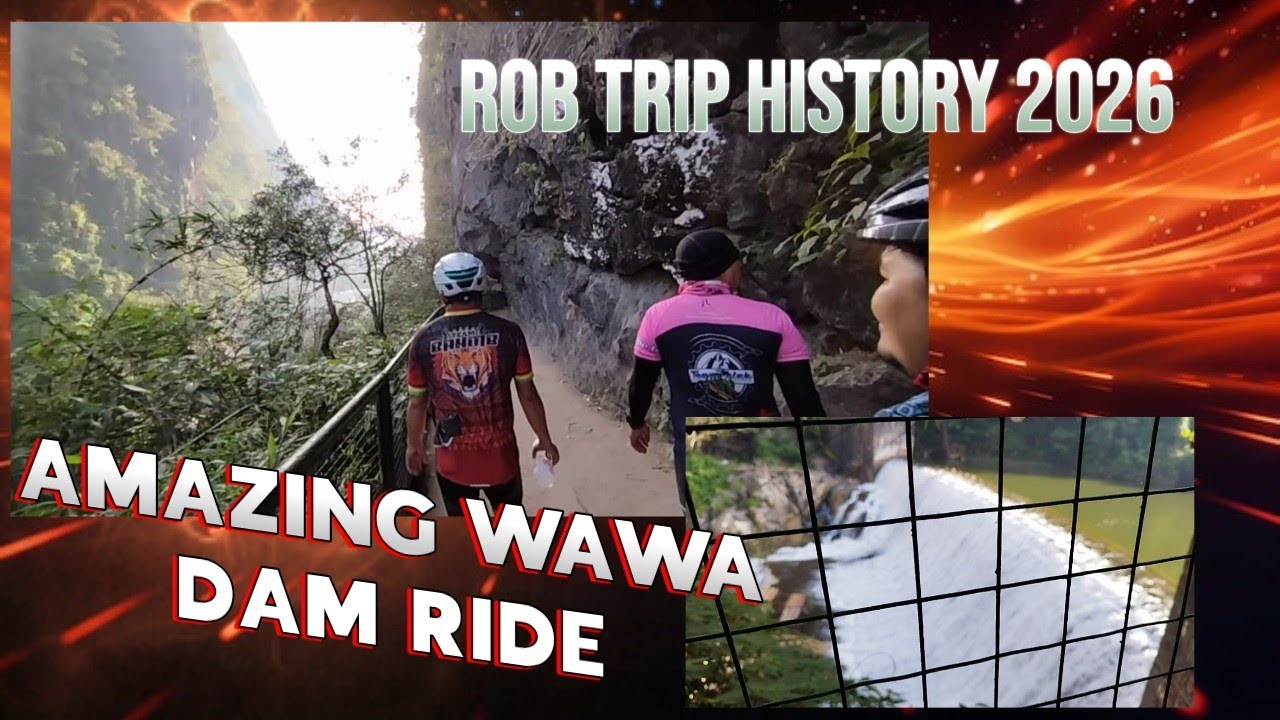 AMAZING VIEWS IN WAWA DAM! NEW HISTORY RIDE WITH TEAM BAHMB 
