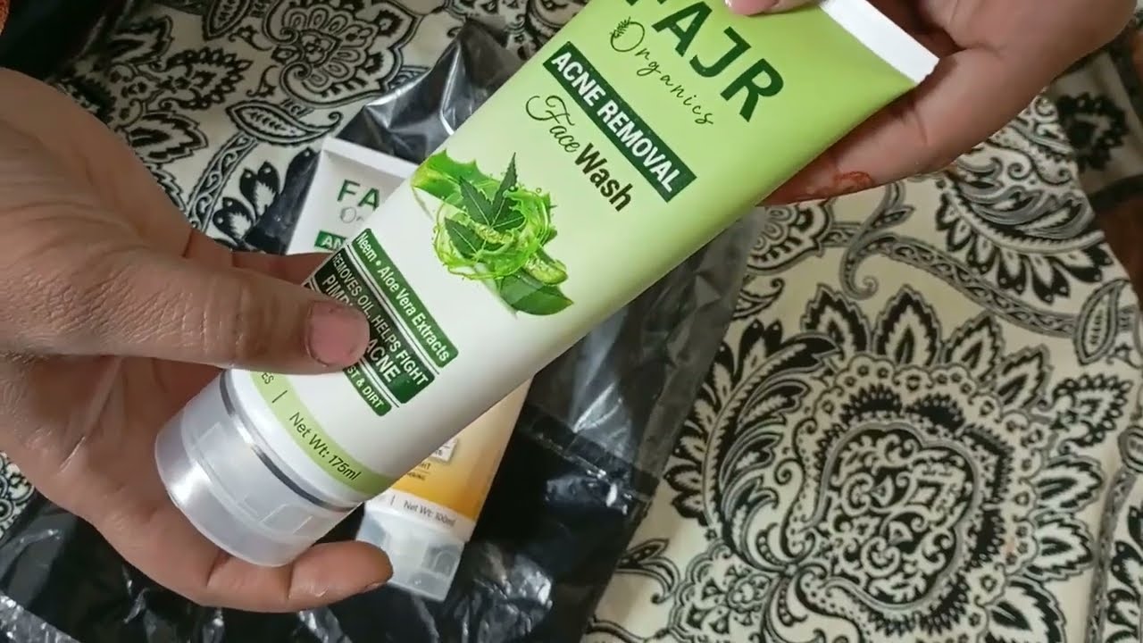 Review | FAJR Face wash | Sun Screen Acne Removal | Whitening Cream