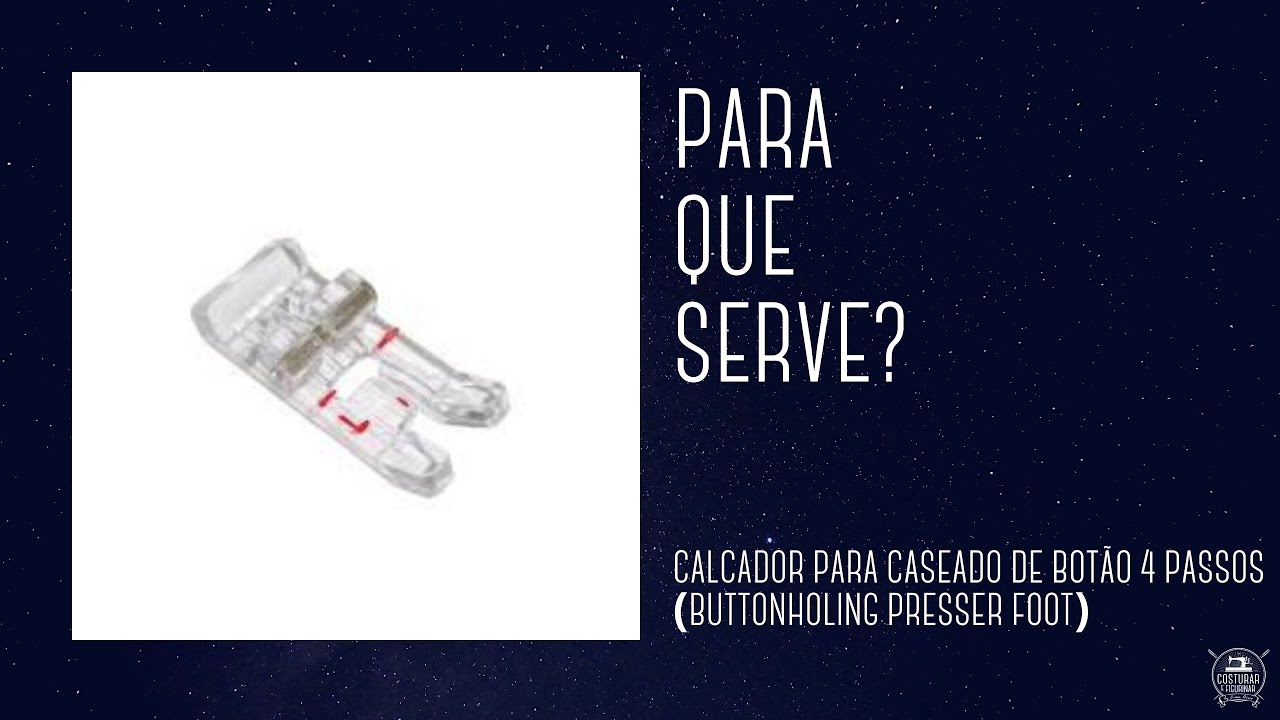 Calcador para Caseado de Botão 4 Passos - Para que Serve?
