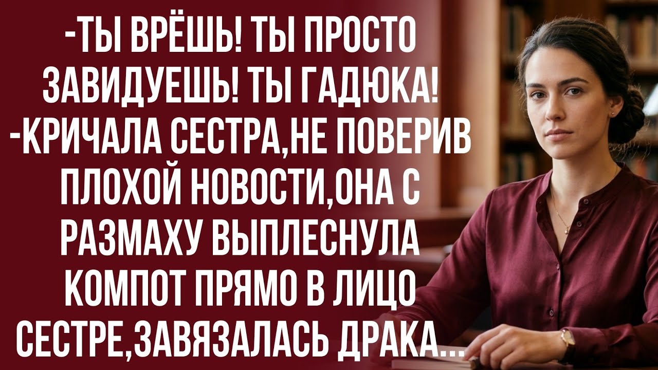 Продалась за норковую шубу и теперь злишься,что цена оказалась высокой? -кричала она в ответ сестре.