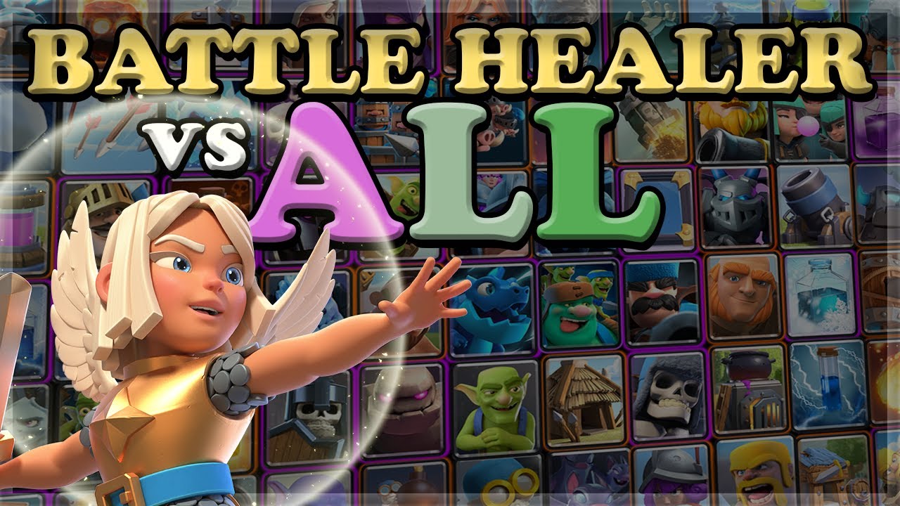 Battle Healer GAMEPLAY vs ALL CARDS (Best Placements and Interactions)