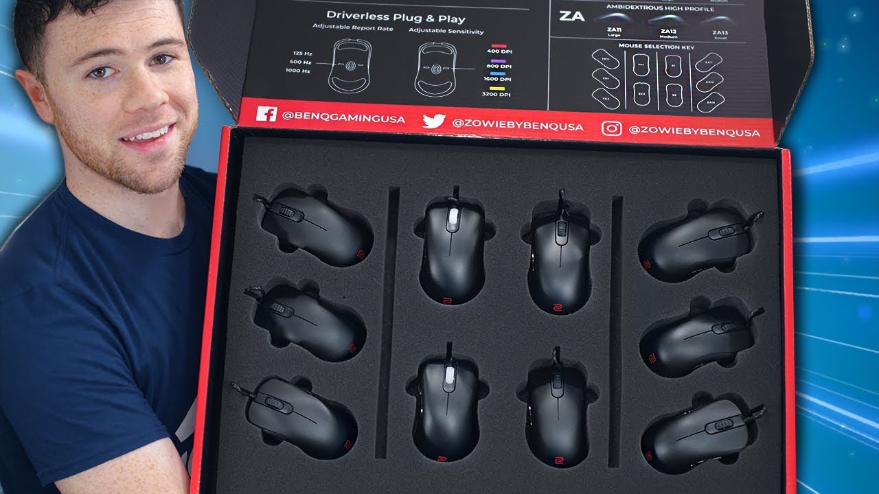 Find the PERFECT Gaming Mouse for Your Hand! Zowie Mouse Fitting Kit