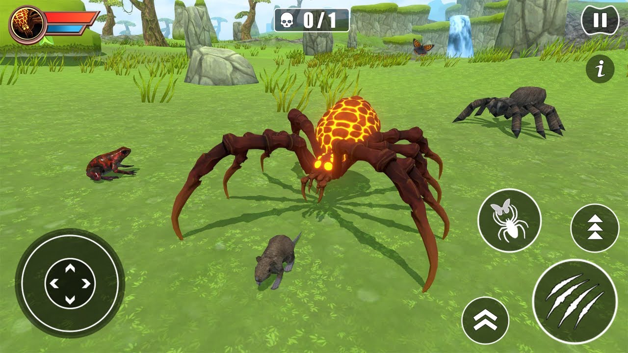 Spider Simulator Game: Spiders Android Gameplay