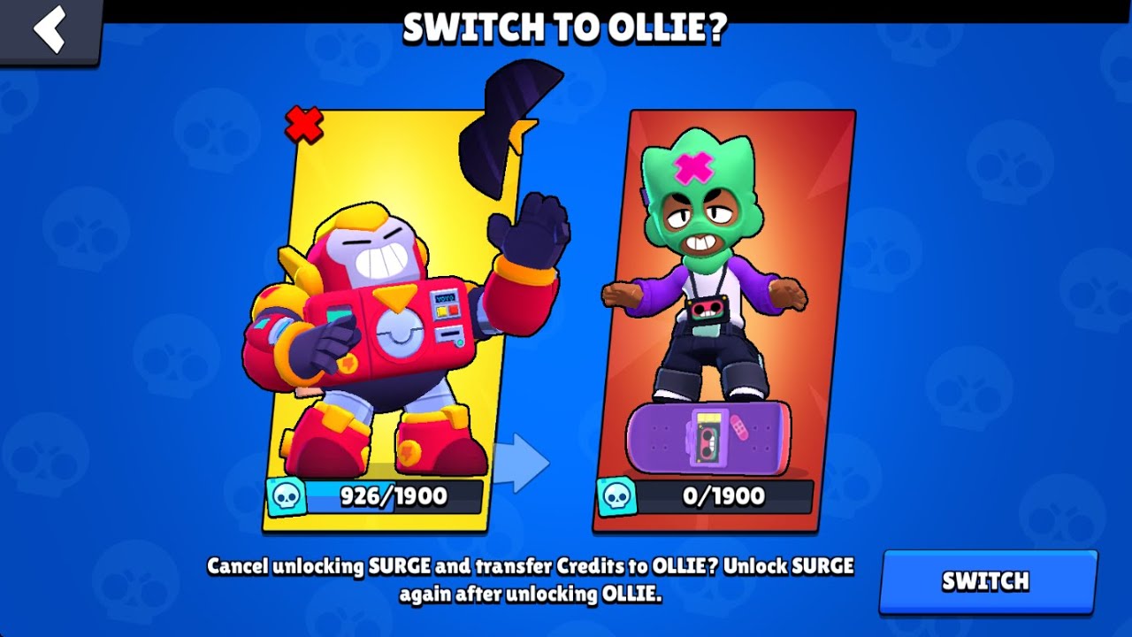YESSS🔥OLLIE 1900 CREDITS🔥😱 FREE GIFTS🎁 BRAWL STARS NEW UPDATE🔥
