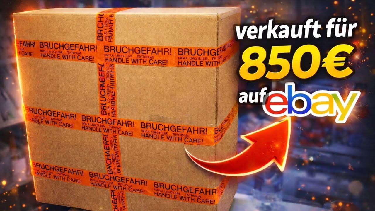 1665€ Umsatz in 3 Tagen mit eBay Reselling 🤑 |  Kaufe DAS auf dem Flohmarkt 💰