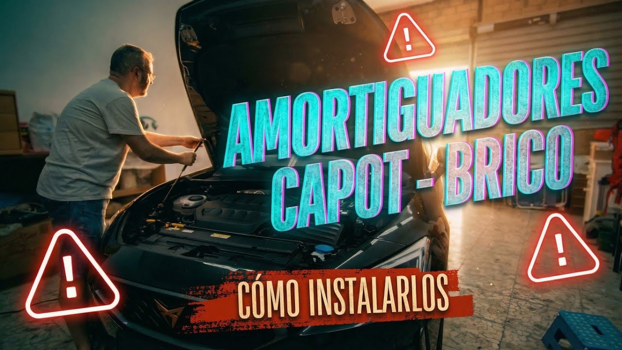 BRICO CUPRA: INSTALACIÓN fácil de amortiguadores capot