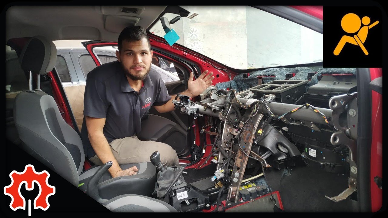 Como trocar kit do Air Bag Chevrolet Onix e Prisma DESMONTAGEM COMPLETA 🚙🔧✅