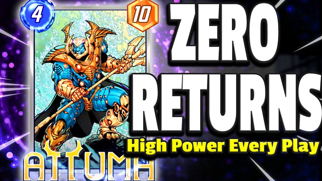 The Return Of ZERO | They Won't Expect This High Power Deck |  Marvel Snap