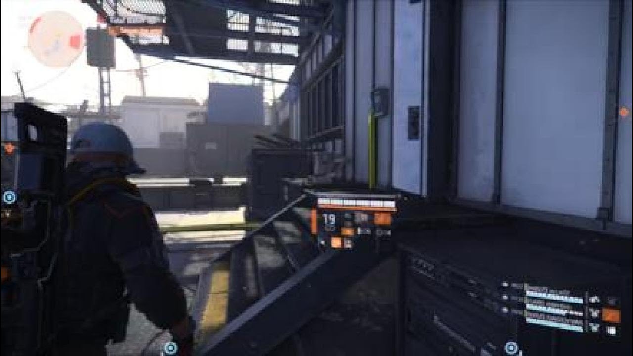 Division 2 A man a shield and his pistol. Lengendry content