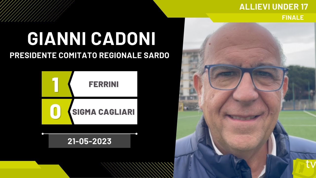 Gianni Cadoni presidente Comitato Regionale sardo 21-05-2023 - Diario Sportivo