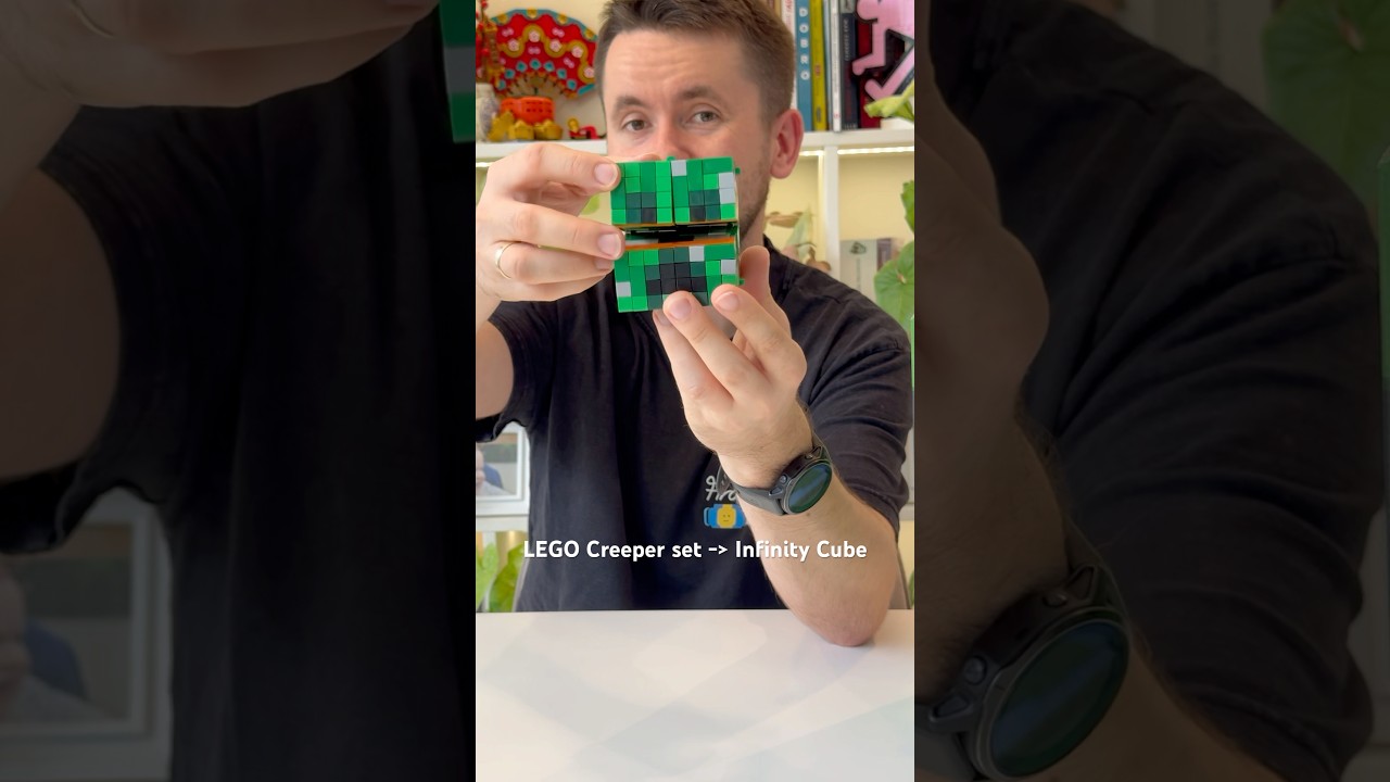 You&rsquo;ll be surprised what can be built with Creeper LEGO set 🔥 #lego #21276 #creeper #minecraft