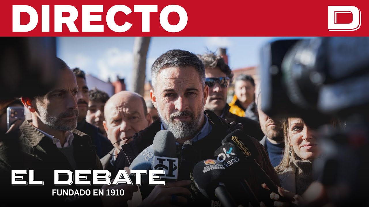 DIRECTO | Abascal comparece ante los medios desde Zuera