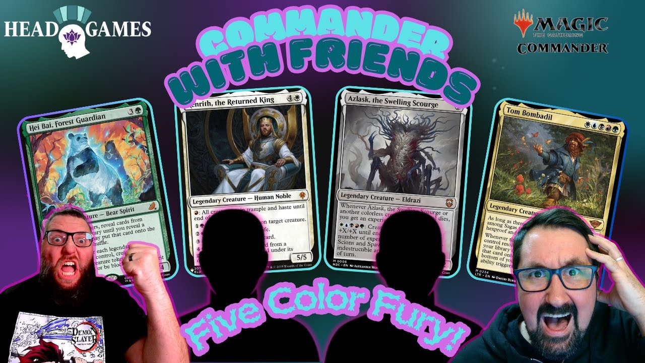 Hei Bai v Kenrith v Azlask v Tom Bombadil | Head Games Commander with Friends