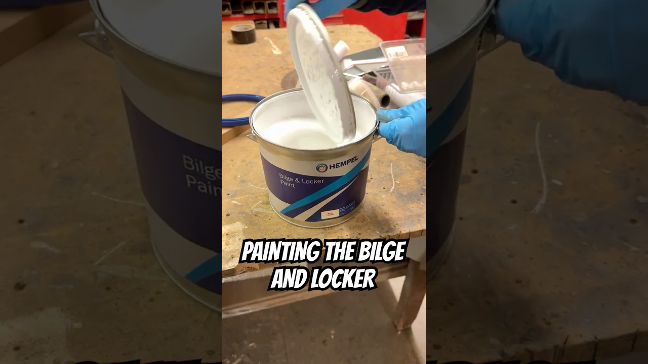Painting The Bilge and Locker