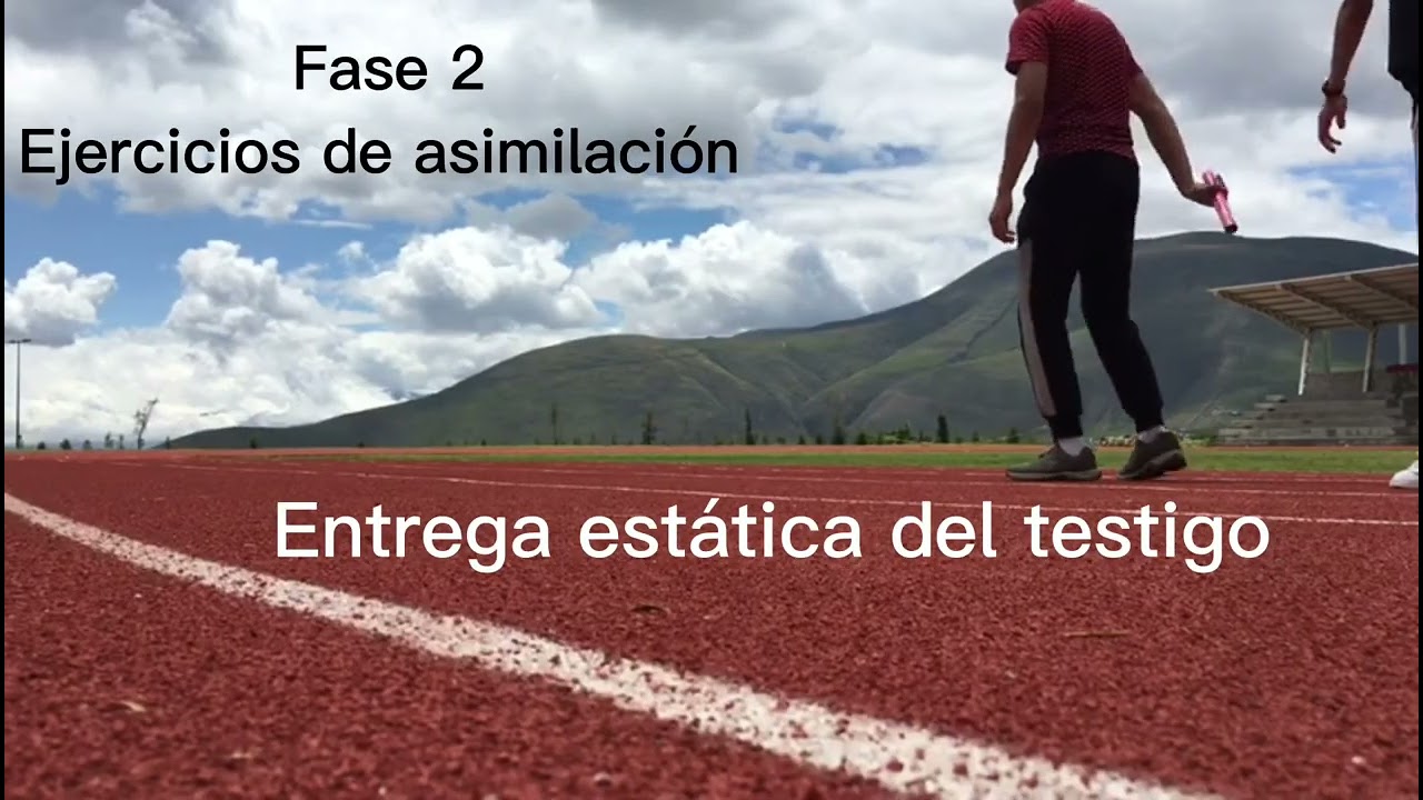 Ejercicios de asimilación y calentamiento para Carrera de Relevos 4x100