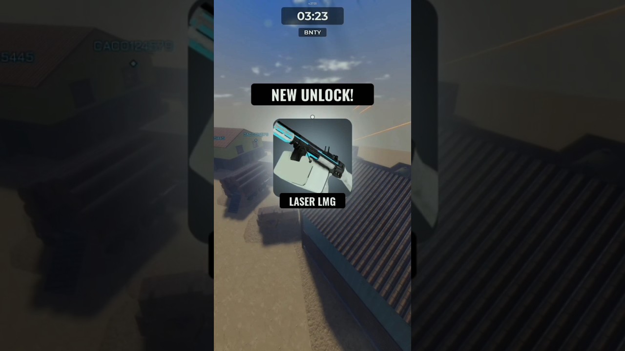 got laser lmg (gunfight arena) #roblox