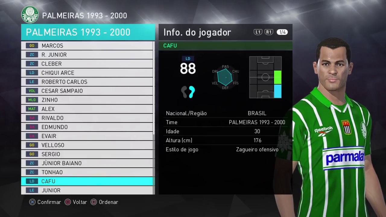 PES 2018 - COMO JOGAR COM RONALDINHO OUTROS JOGADORES LENDARIOS EM TIMES E NOS PATCHS DO FUT_ROCK