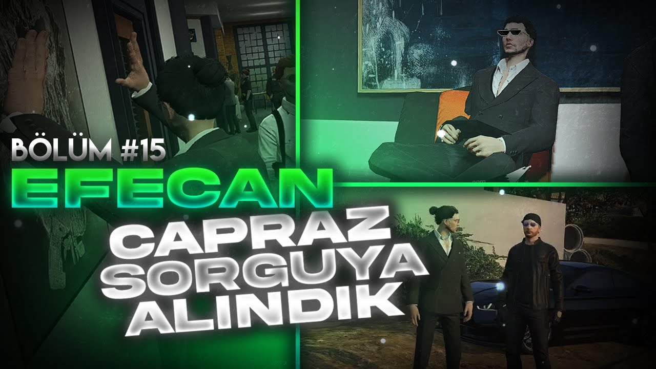 EFECAN BÖLÜM 15 - (ÇAPRAZ SORGUYA ALINDIK!) | EightbornV