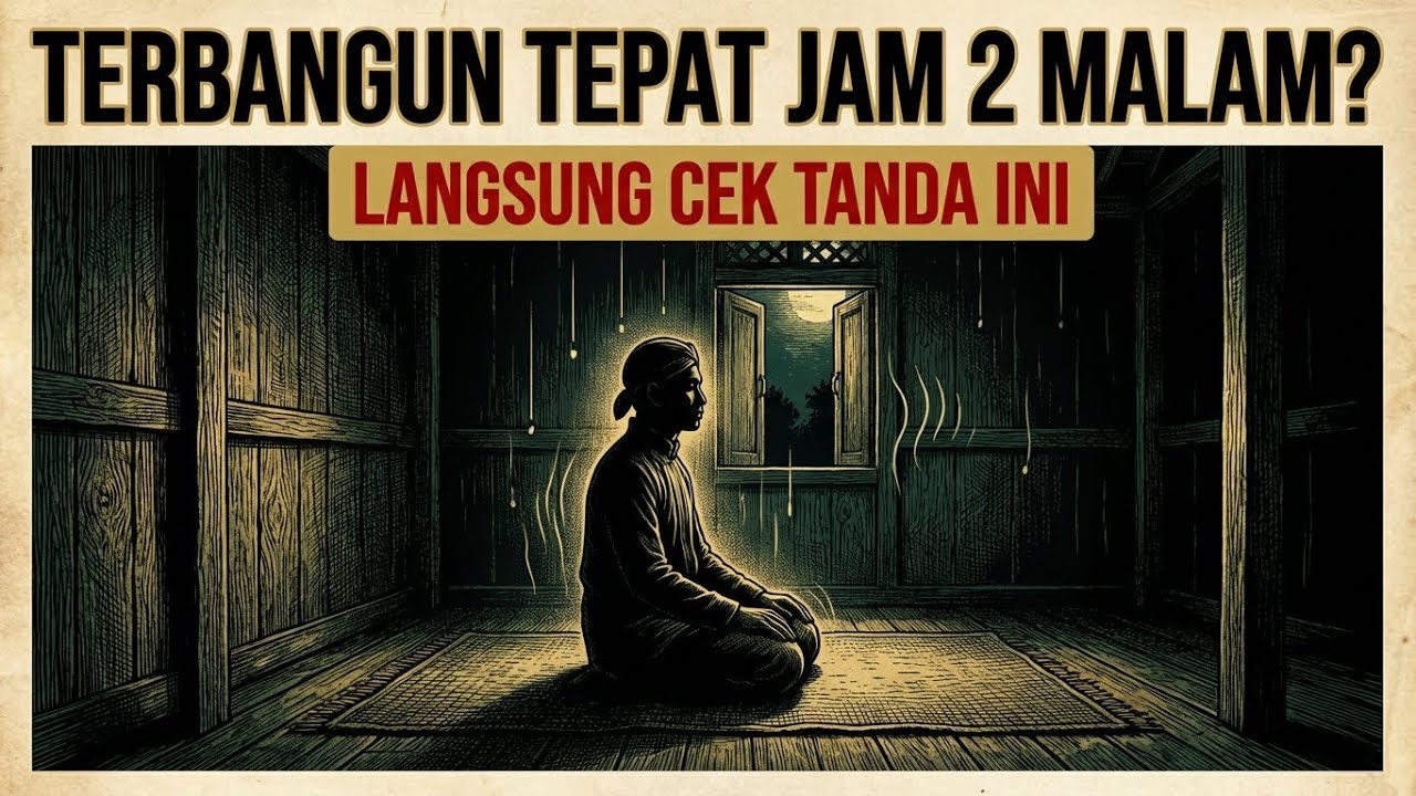 Sering Terbangun Tepat Jam 02:00 Malam? Hati-Hati, Itu Bukan Kebetulan (Cek Artinya Disini)