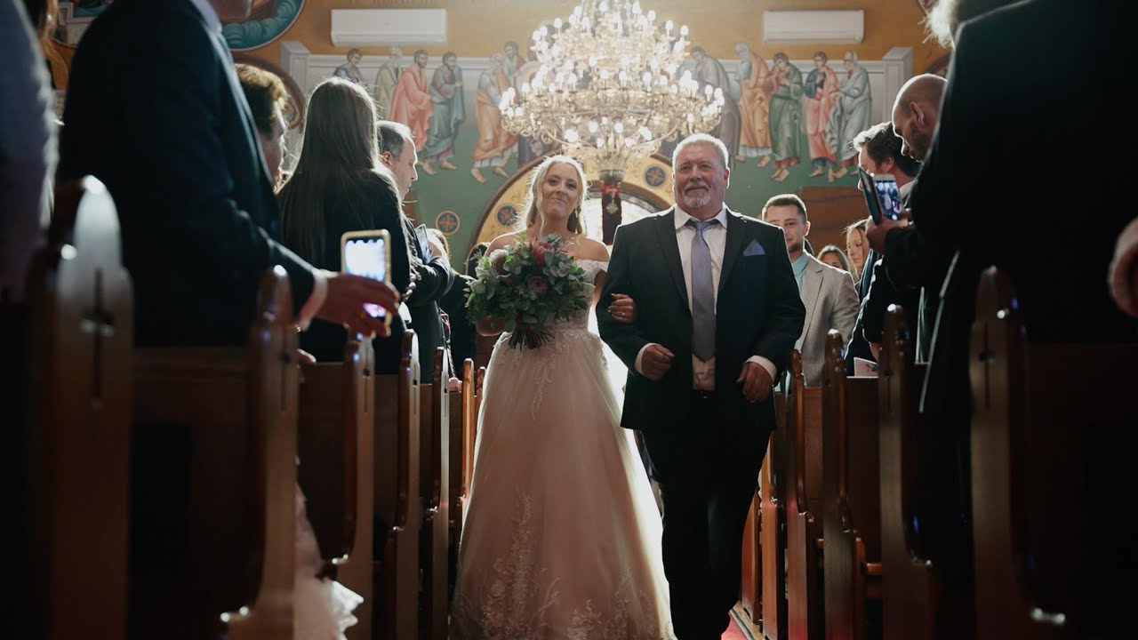 Kosta & Tylah - Melbourne Autumn Greek Orthodox Wedding Manor on High