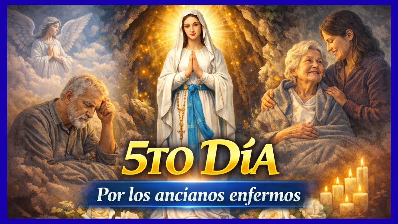 NOVENA a la VIRGEN de LOURDES 2026. Día 5. Por la Sanación
