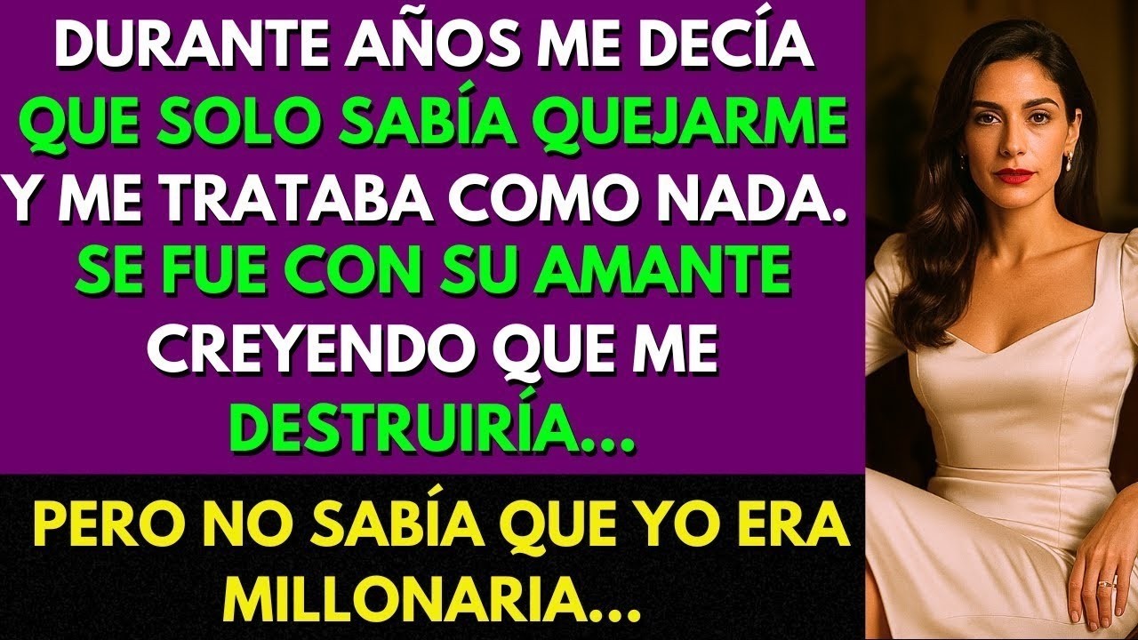 Mi Esposo Me Dejó por Su Amante, Pero no Sabía Que Yo Era La Heredera de Una Fortuna