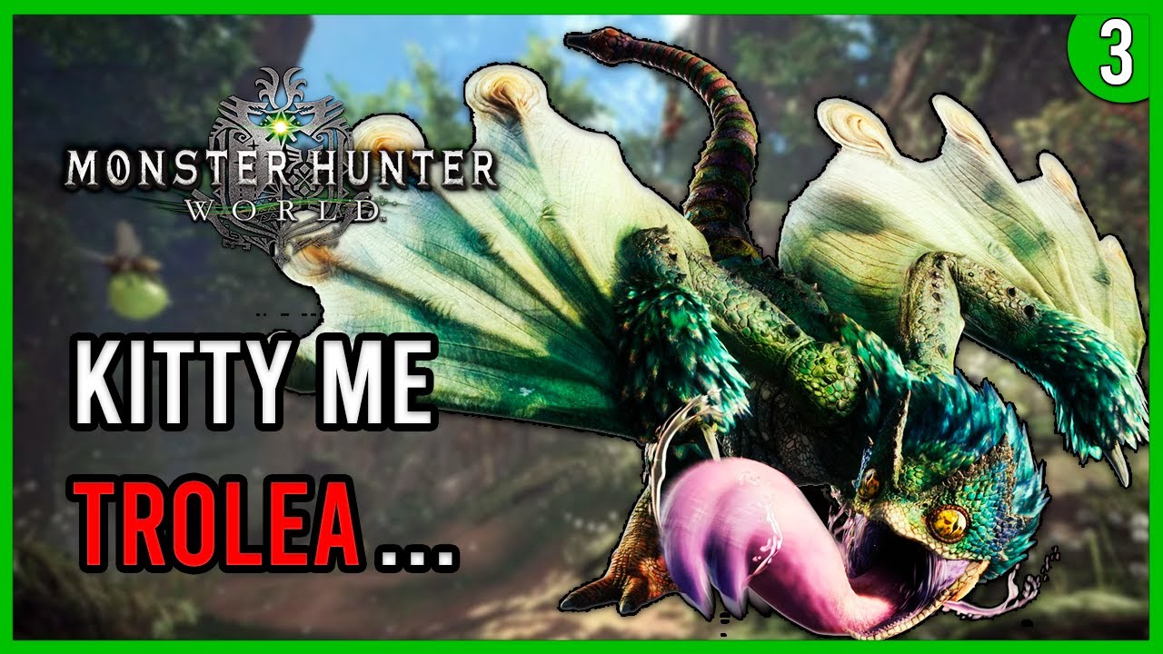 UN PUKEI PUKEI BASTANTE TRAVIESO... MONSTER HUNTER WORLD GAMEPLAY - LANZA