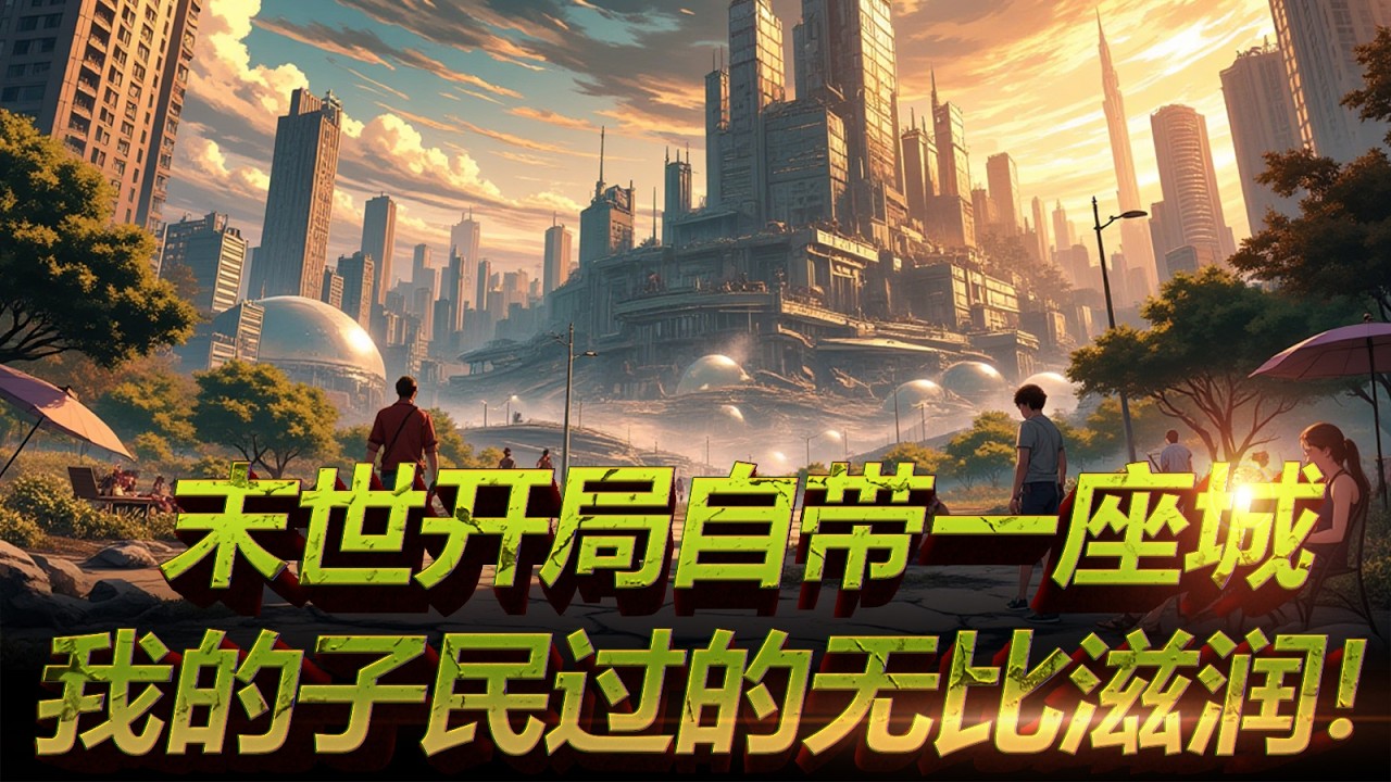 末世开局自带一座城，我的子民过的无比滋润！岑欢只想远离渣男贱女苟完余生，却被无赖系统强行绑定，在西纳大草原上建起一座人人向往的希望基地。红烧肉、无敌武器、脚趾头抠出三室一厅？末世生活竟然如此多姿多彩！