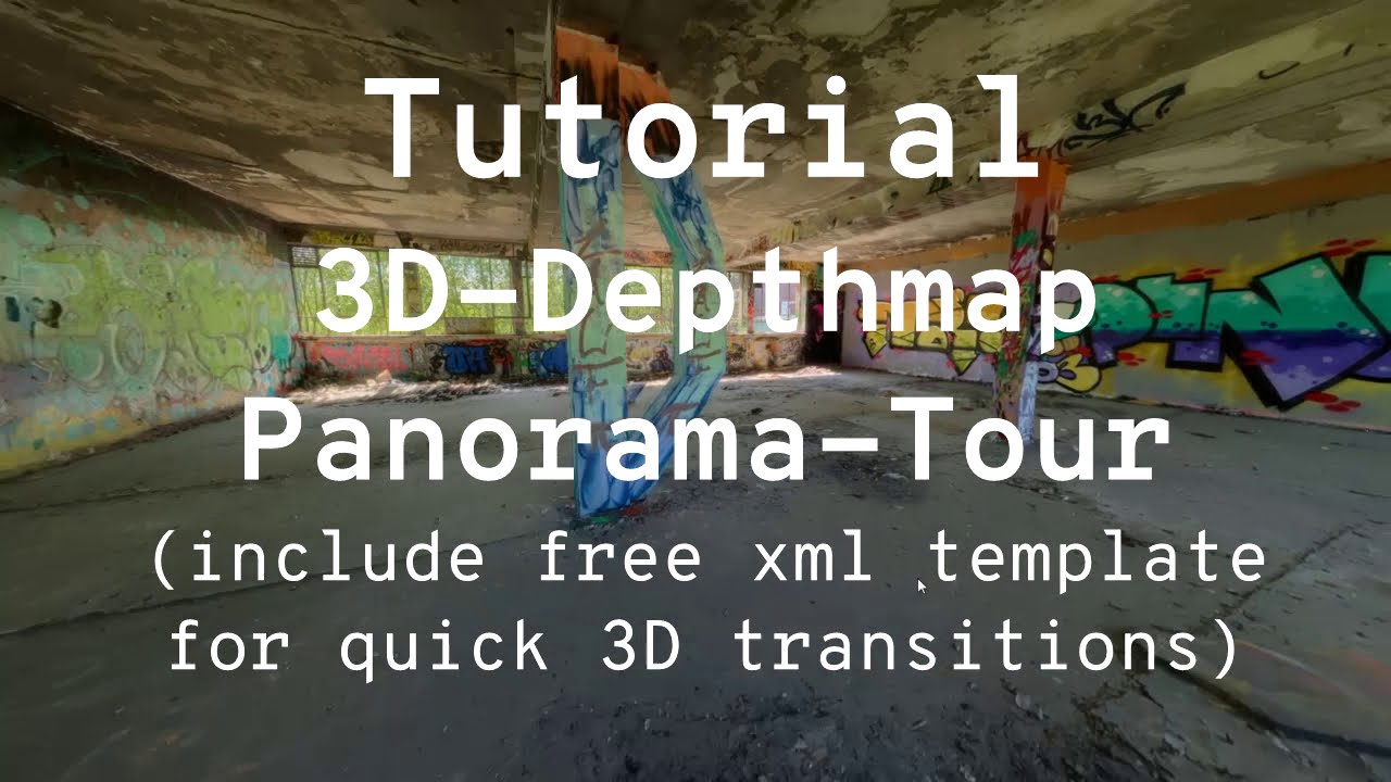 3D Depthmap Tour – PanoCamAdder/KRpano Tutorial
