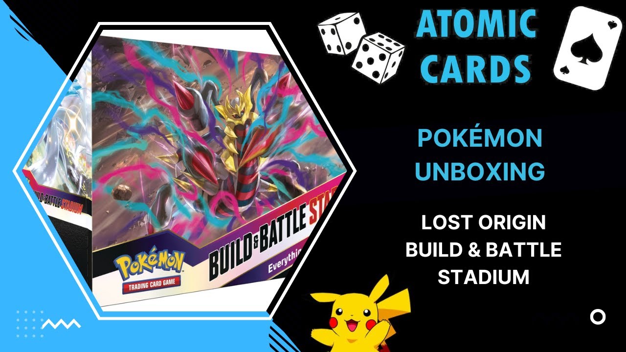 Pokémon Unboxing - Lost Origin Build and Battle Stadium