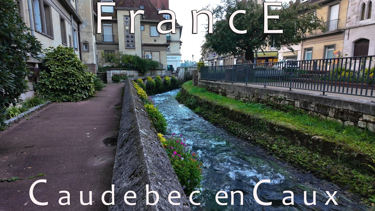 Caudebec-en-Caux , France. October 2024. Caudebec-en-Caux, Franta. Octombrie 2024.