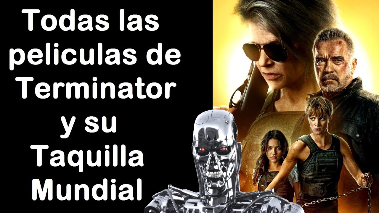 La evolución de Terminator en la Taquilla Mundial + Proyecciones de Taquilla para Dark Fate.