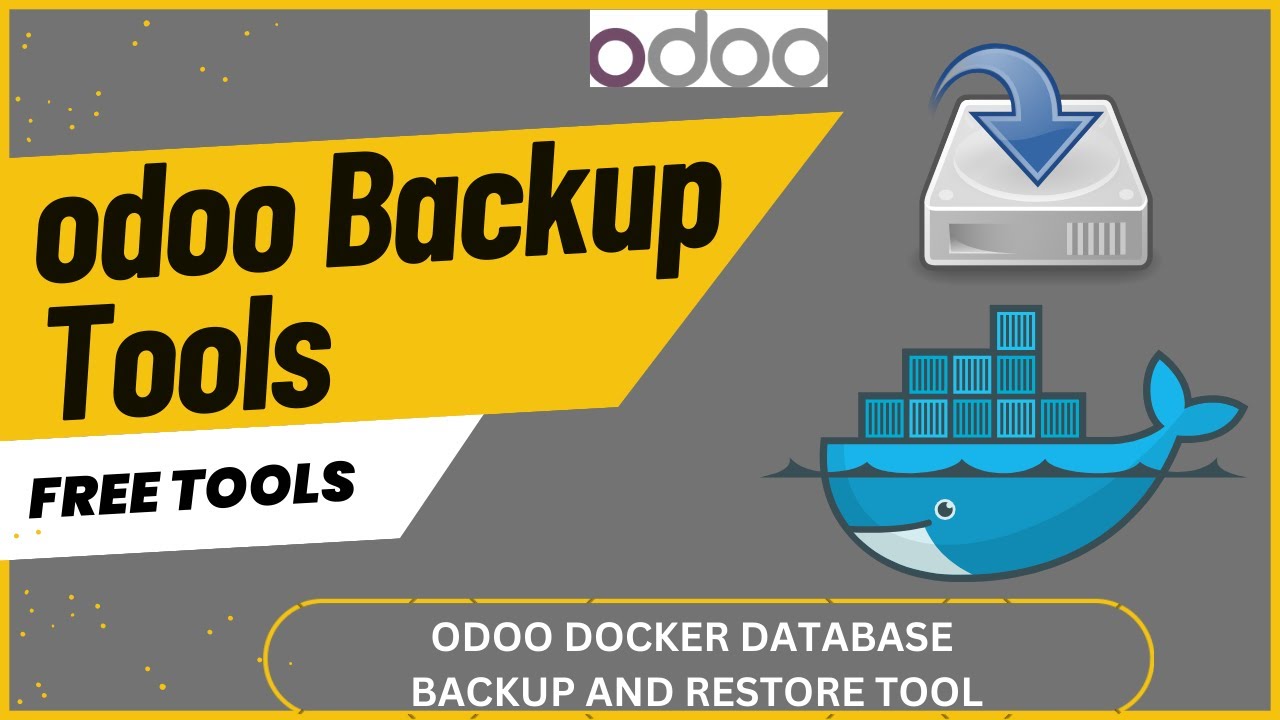 Backup , Restore Odoo docker Postgres Database النسخ الاحتياطي، واستعادة قاعدة بيانات أودو دوكر