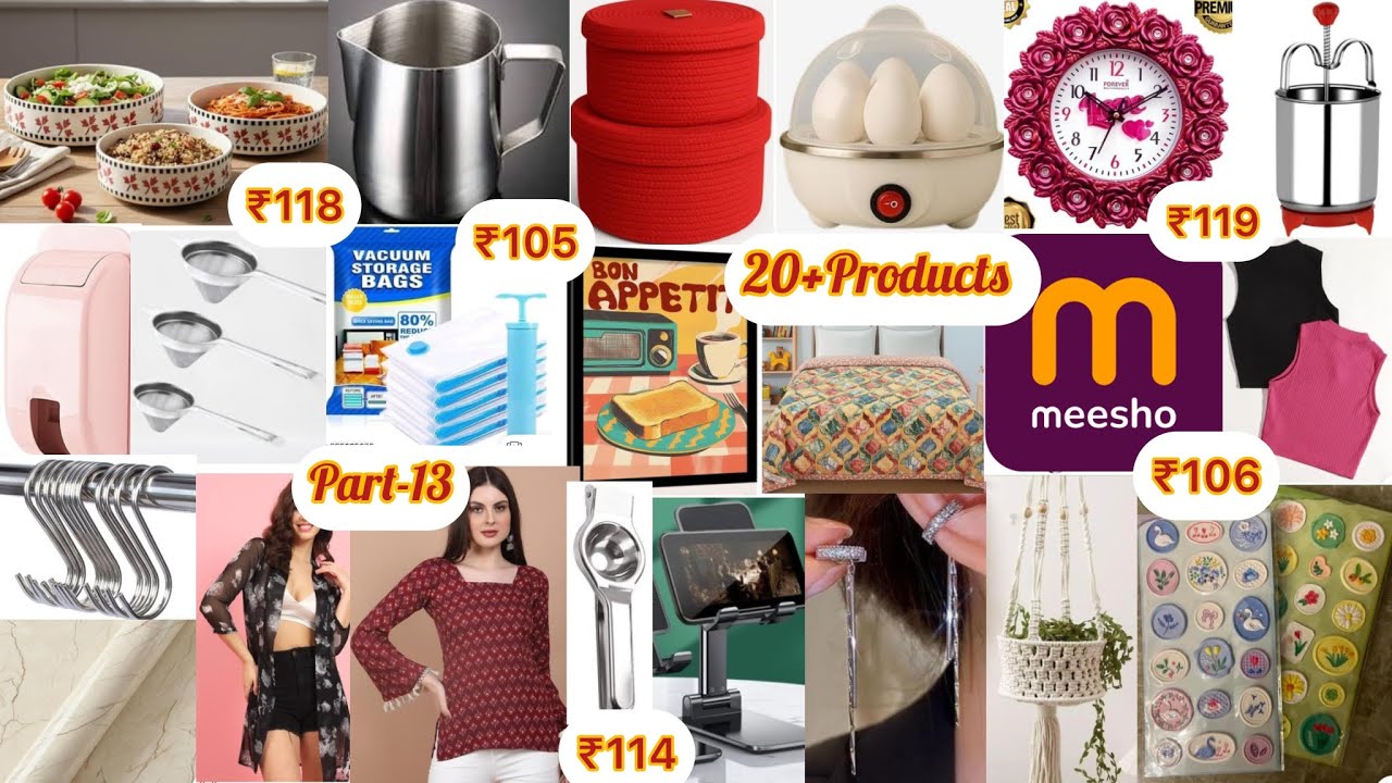 Кухонные находки Meesho | Находки Meesho для кухни начинаются от ₹84 | Более 20 удивительных нахо...