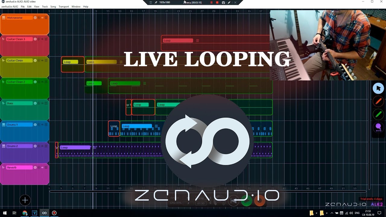 PC Live looping tutorials 2. ALK 2 by ZenAudio. Лайв лупинг для ленивых