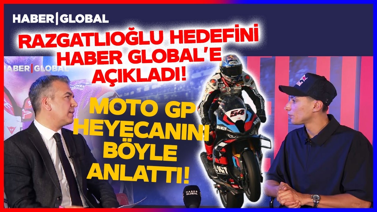 Toprak Razgatlıoğlu Haber Global'e Konuştu! Super Bike ve Moto GP'nin Farkını Böyle Anlattı!