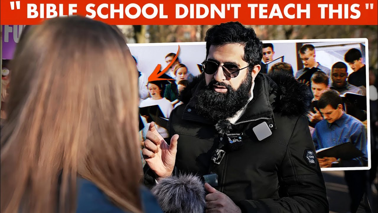 ONE Question Left Bible Student Stunned | Smile2jannah Speakers Corner | 4K