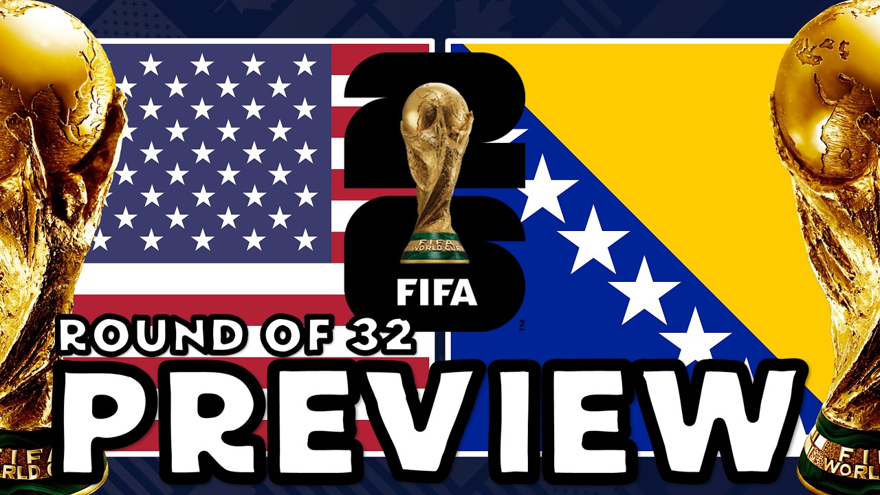 2026 FIFA World Cup USA vs Bosnia and Herzegovina - Round of 32 - Preview