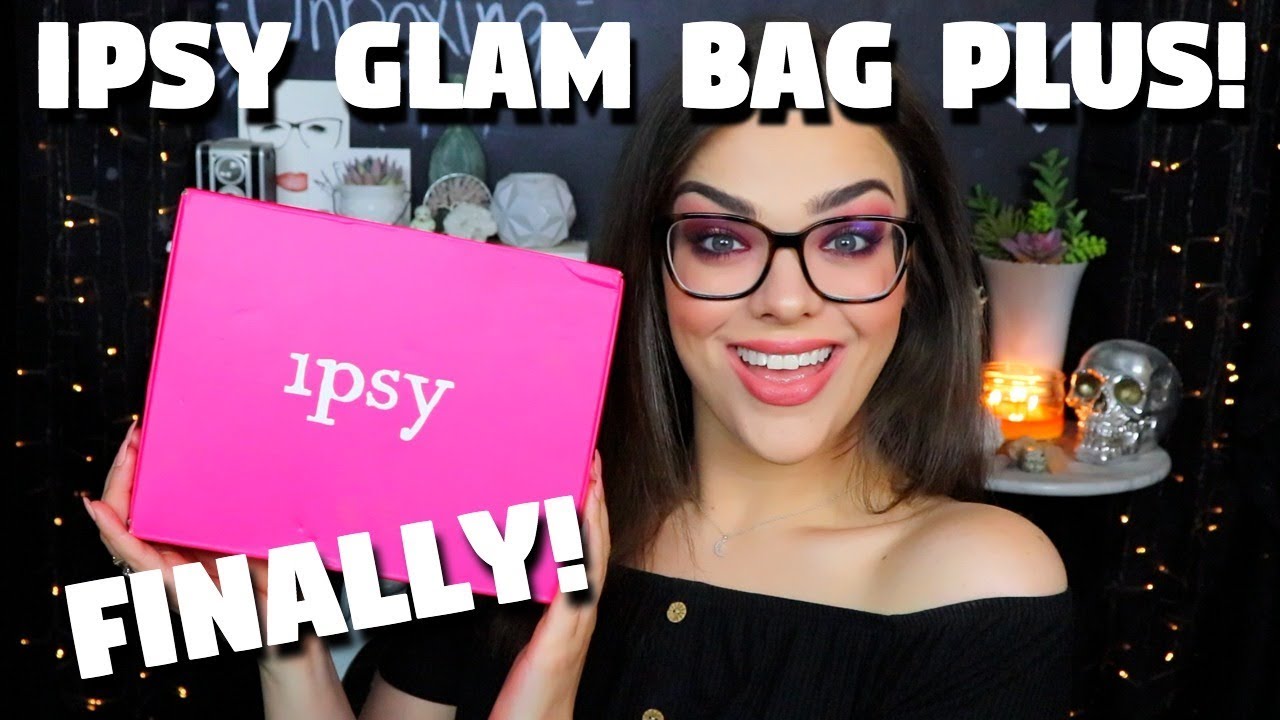 FINALLY! Ipsy Glam Bag Plus Unboxing & Try On! July 2019