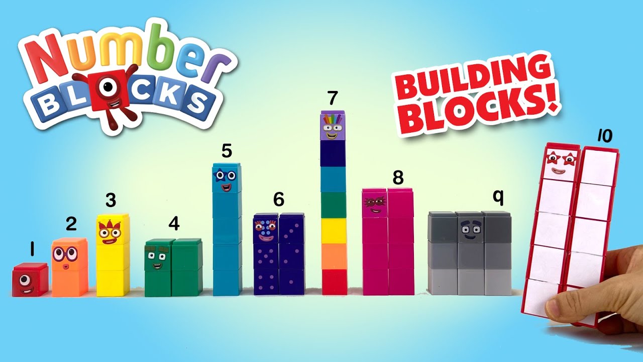Let&rsquo;s Build Numberblocks 1 to 10 Building Blocks by CBeebies || Keith's Toy Box