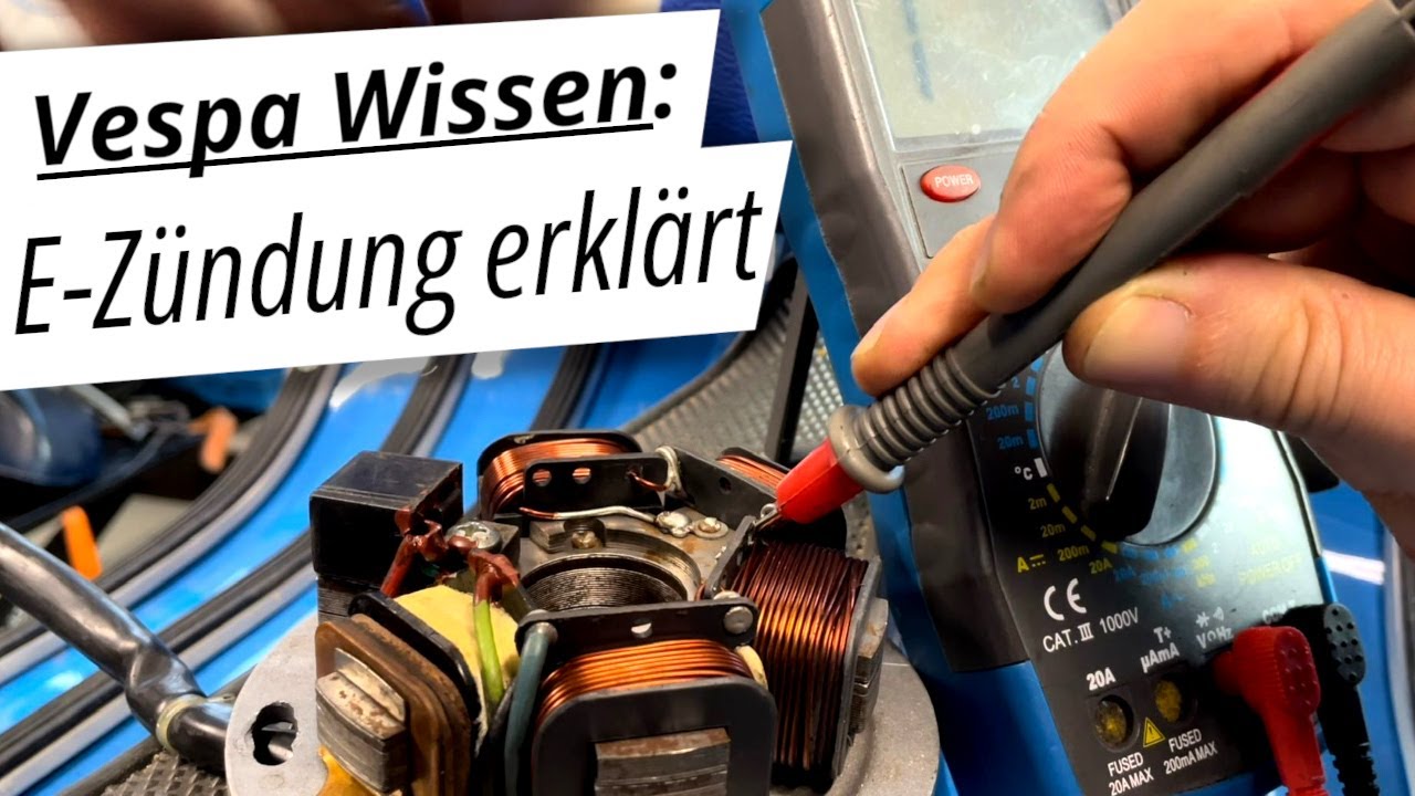 Vespa PX / PK Elektronikzündung - Aufbau, Funktion und Fehlersuche