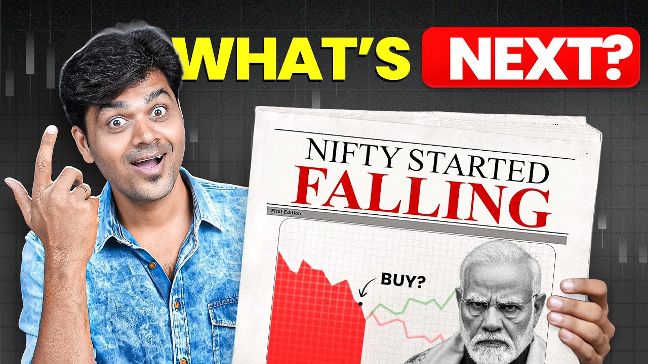 Nifty is Falling 🚨 Risk or Opportunity ⚠️ Nifty or Gold?