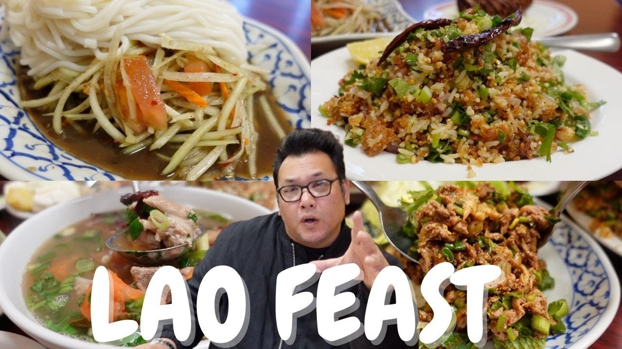 That One Dish EP 53 ЛАОССКАЯ ЕДА в кафе VIENTIAN в районе залива, УДИВИТЕЛЬНОЕ РАЗНООБРАЗИЕ БЛЮД ...
