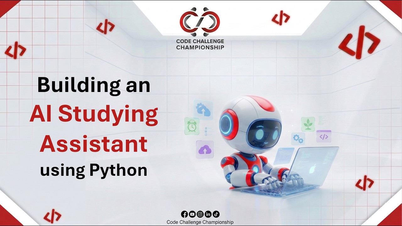 Workshop 1 | Building an AI Studying Assistant using Python