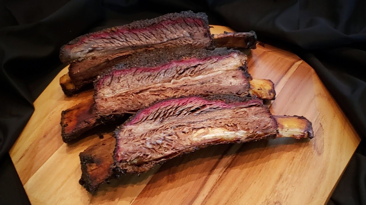 How To Smoke Beef Ribs In A Smoker - No Wrap Beef Ribs