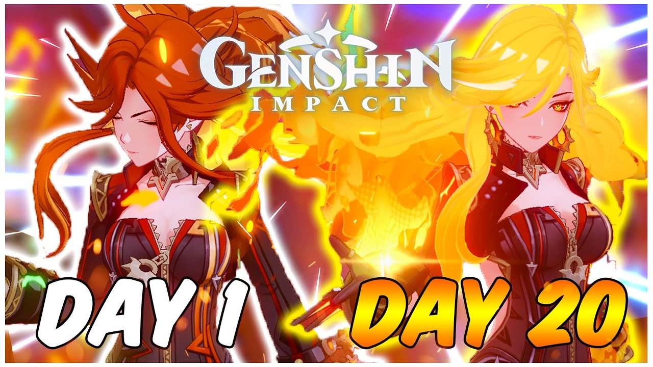 What ONLY BUILDING Mavuika For 20 DAYS Looks Like (Genshin Impact)