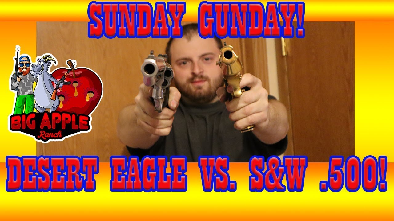Desert Eagle VS  S&W  500!!! Sunday Gunday!!